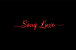 Souq Luxe - Red on Pure Black